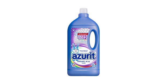 AZURIT Original Blue prací gel 42 dávek / 1 890 ml COLOR                                                                                                                                                                                                  